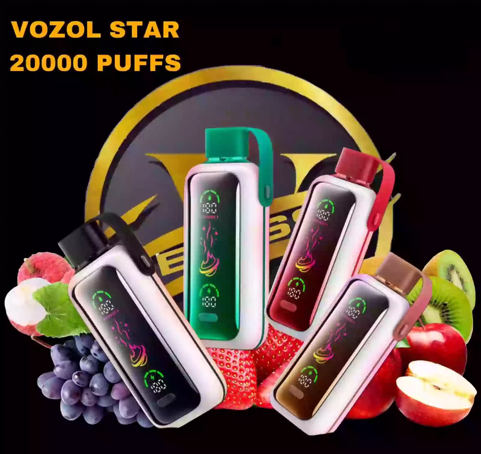 ویپ یکبارمصرف وزول 20000 پاف استار Vape Vozol 20000 PUFFS Star بصورت عمده از دبی - 2